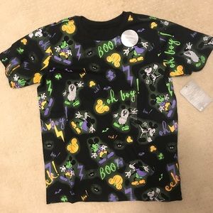 Disney Mickey Mouse Halloween Shirt 7/8 New